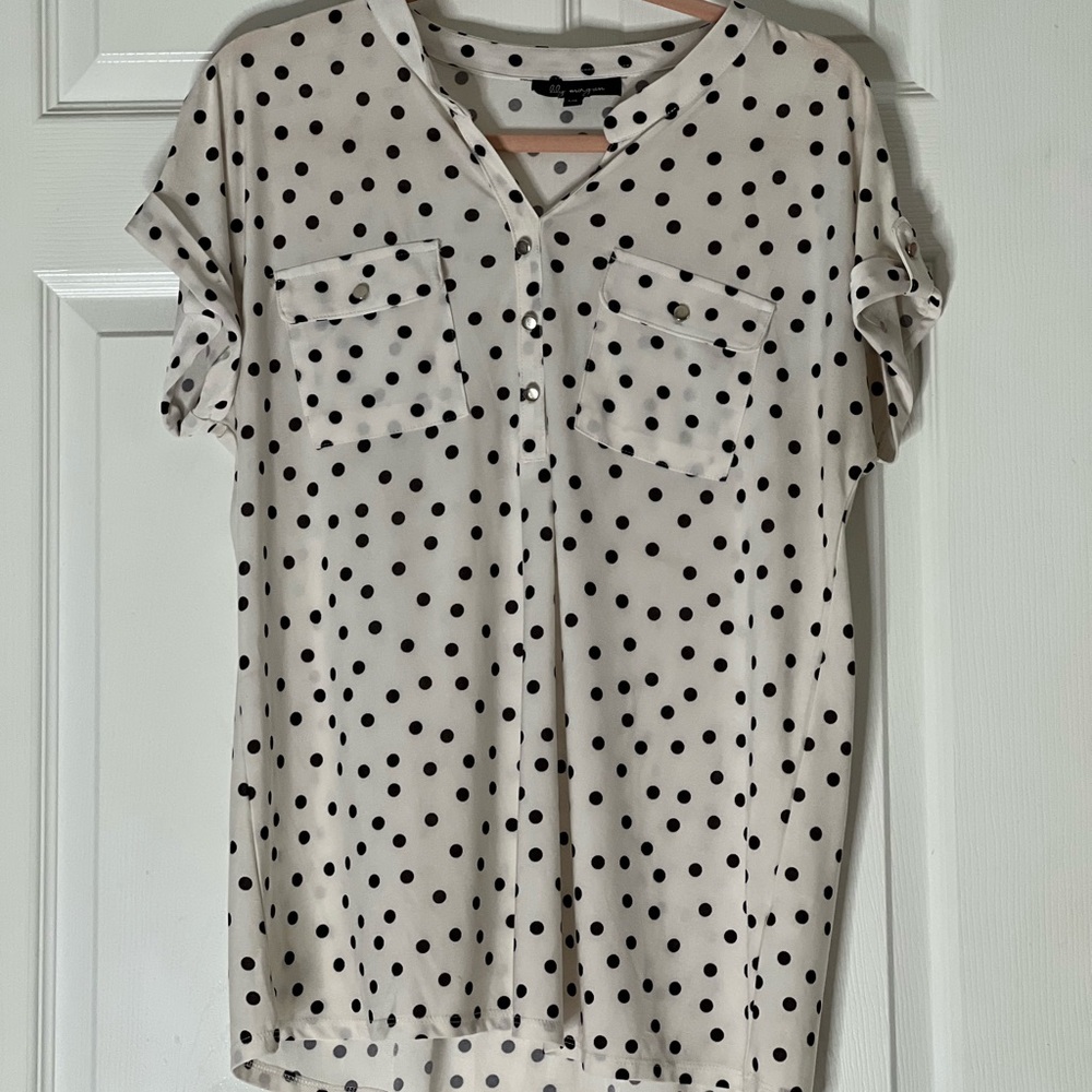 Polka Dotted Blouse